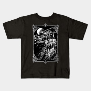 Dracula's Castle Kids T-Shirt